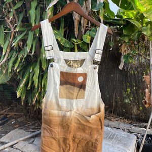 Overall Apron Dress - Plant Dyed Ombre